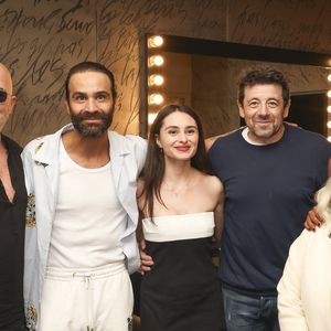 Exclusif - Ycare, Pascal Obispo, Isabelle Nanty, Esther Abrami, Patrick Bruel, Amel Bent en backstage du second concert d'Ycare à l'Olympia, à Paris, France, le 7 mars 2026. © Jack Tribeca/Bestimage