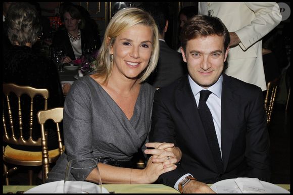 Laurence Ferrari et son mari Renaud Capuçon lors d’un récital à quatre mains donné par Hélène Mercier et Brigitte Engerer au profit de la Fondation Recherche Cardio-Vasculaire, à l’hôtel Marcel Dassault à Paris, le 9 novembre 2011.
Crédit : Agence/Bestimage