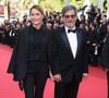 Daniela Lumbroso et son mari Eric Ghebali - Montée des marches du film « The Phoenician Scheme » lors du 78ème Festival International du Film de Cannes, au Palais des Festivals à Cannes. Le 18 mai 2025
© Jacovides-Moreau / Bestimage