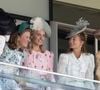 Selon Arthur Cassidy, expert de la famille royale britannique, Carole Middleton est "toujours élégante et chic, avec une pointe de sophistication subtile, et la première impression qu'elle laisse influence significativement ses interactions avec Alizée, façonnant les bases de ses futures réunions familiales et prestigieuses".
Alizée Thevenet et Carole Middleton au Royal Ascot 2025, le 18 juin 2025. Dana Press / Bestimage