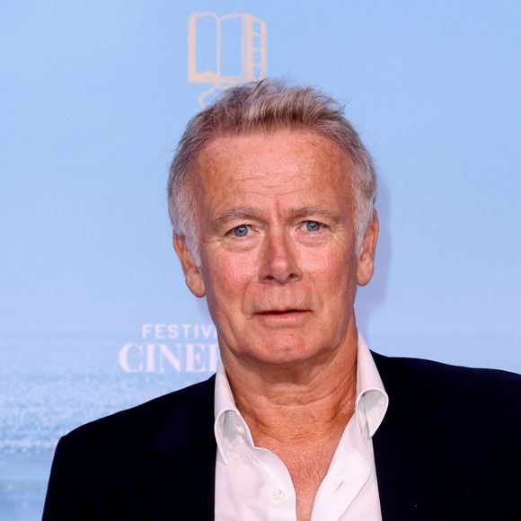 Franck Dubosc - Tapis rouge de la soirée de clôture de la 7ème édition du festival Cineroman à Nice le 4 octobre 2025. © Bebert-Jacovides/Bestimage
