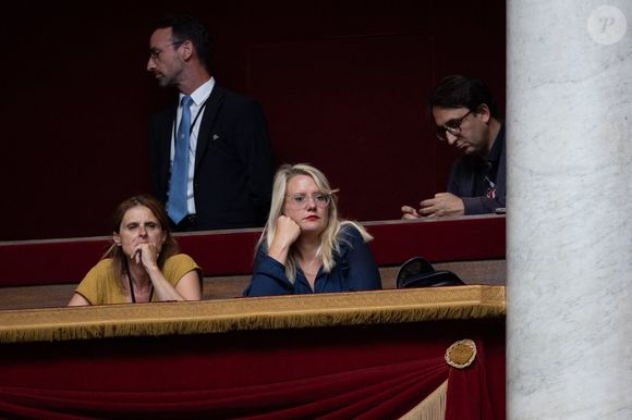 TF1 Mathilde Guenegan, journaliste à LCI, lors de la séance de questions au gouvernement à l'Assemblée nationale à Paris le 2 août 2022. Photo par Raphael Lafargue/ABACAPRESS.COM