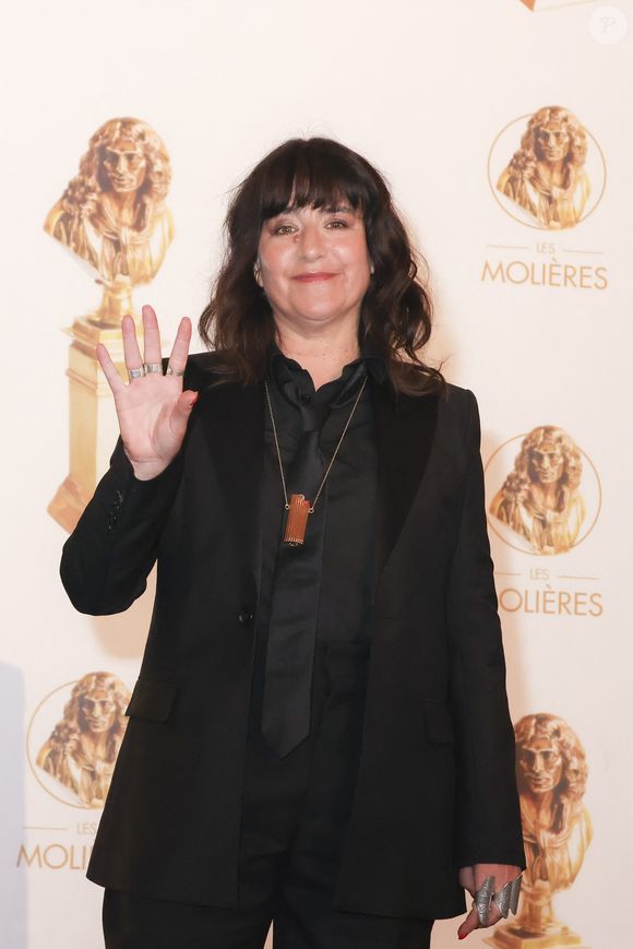 Romane Borhinger, lors de la 37ème Nuit des Molières aux Folies Bergère à Paris le 4 mai 2026.

© Jack Tribeca / Bestimage