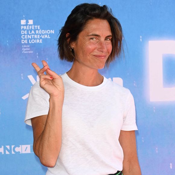 Alessandra Sublet au photocall de la première édition du Festival du Film de Demain au Ciné Lumière à Vierzon, France, le 4 juin 2022. © Coadic Guirec/Bestimage