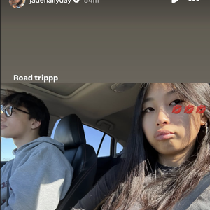 Capture d'écran, Instagram de Jade Hallyday.