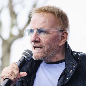 Christophe Lambert est vu sur scène pour une interview avec des fans pendant la foire Como Fun à LarioFiere à Erba. 
 © Alessandro Bremec/SOPA Images via ZUMA Press Wire