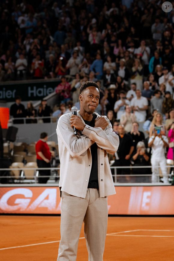 Gael Monfils lors de la soirée "Gael & Friends" de la 4ème journée de qualification de Roland-Garros 2026 à Roland Garros le 20 mai 2026 à Paris, France. Pauline Figuet/Sport Press Photo via ZUMA Press/Bestimage