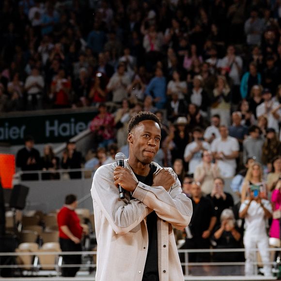 Gael Monfils lors de la soirée "Gael & Friends" de la 4ème journée de qualification de Roland-Garros 2026 à Roland Garros le 20 mai 2026 à Paris, France. Pauline Figuet/Sport Press Photo via ZUMA Press/Bestimage