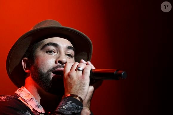 Kendji Girac - Concert caritatif "Leurs Voix pour l'Espoir" au profit de la recherche contre le cancer du pancréas, créé et présenté par L. Cholewa à l'Olympia à Paris, le 7 octobre 2019. © Marc Ausset-Lacroix - Pierre Perusseau / Bestimage