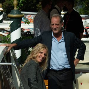 Sandrine Kiberlain, Vincent Lindon à Venise en marge du 78ème festival international du film de Venise, la Mostra le 11 septembre 2021. (Sgp/ Bestimage).
