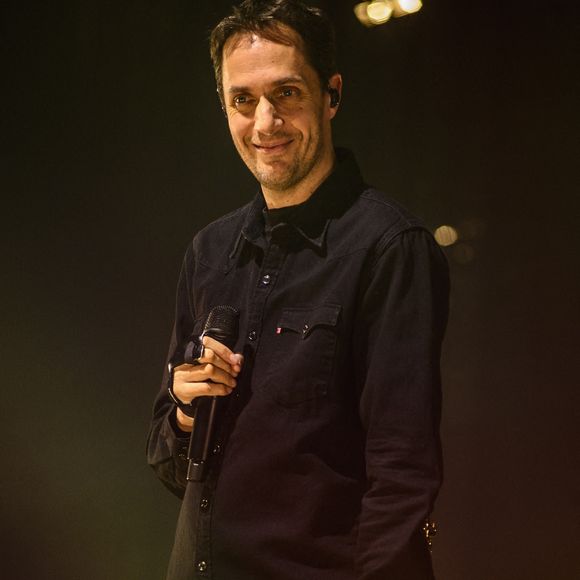Le chanteur français Grand Corps Malade se produit en concert à Forest National, à Bruxelles, Belgique, le 14 janvier 2024. Photo de Jean-Marc Quinet/Content Curation/Abaca