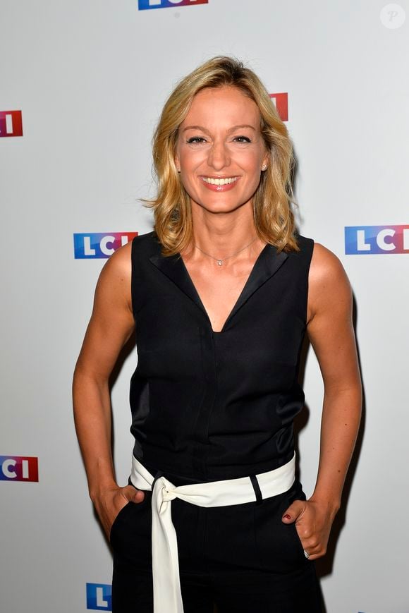 Audrey Crespo-Mara lors du photocall de la conférence de rentrée de la chaine LCI à Boulogne Billancourt le 30 août 2017.
© Coadic Guirec / Bestimage