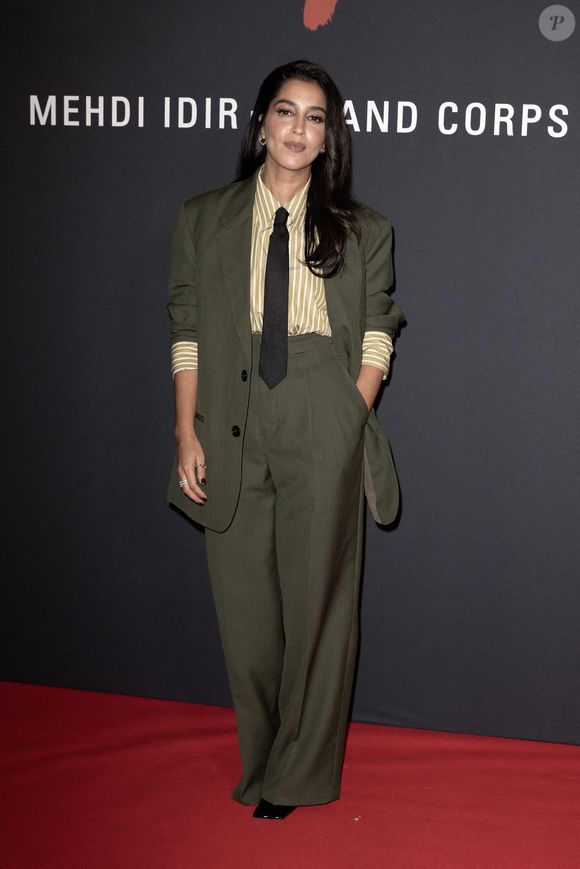 Leila Bekhti assiste à la première de Monsieur Aznavour au Grand Rex le 22 octobre 2024 à Paris, France. Photo par David NIVIERE/ABACAPRESS.COM