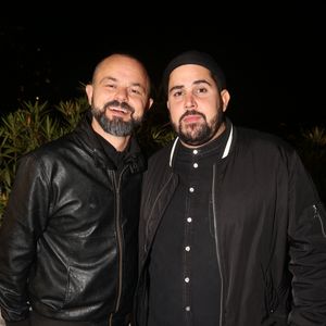 Exclusif - Hugues Duquesne et Artus lors de la Soirée de lancement de la marque ThomasLaMasse a Paris, France, le 03 Octobre 2017. Photo de Jerome Domine/ABACAPRESS.COM