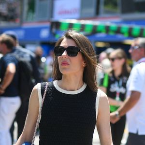 Charlotte Casiraghi - Célébrités lors du Grand Prix de Formule 1 (F1) Tag Heuer de Monaco le 25 mai 2025. © Lionel Urman/Bestimage
