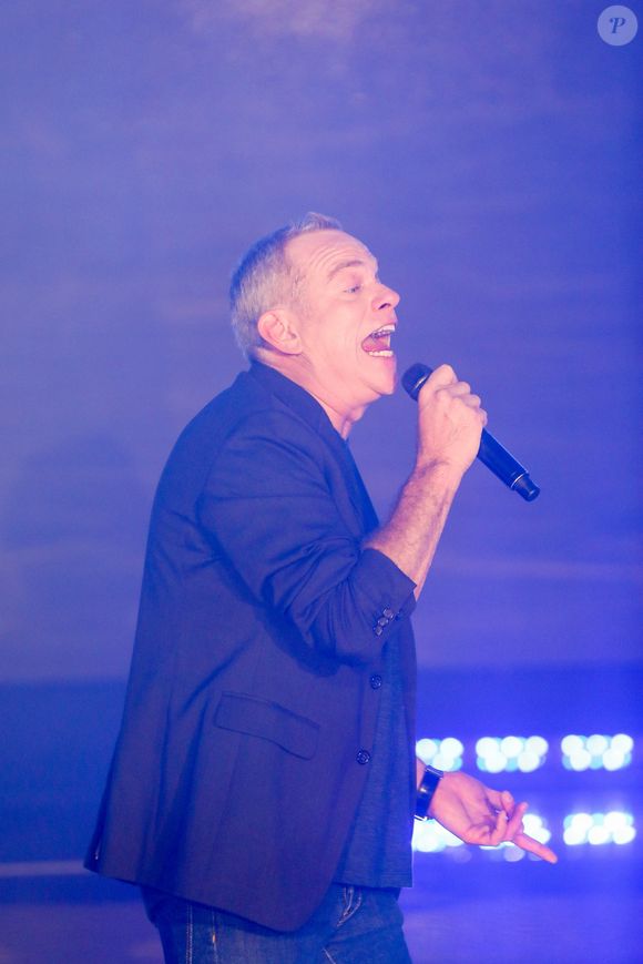 Exclusif - Garou - Défilé du 10ème anniversaire du Casa Fashion Show au Sofitel Casablanca Tour Blanche à Casablanca, Maroc, le 14 mai 2022. © Da Silva-Doignon/Bestimage