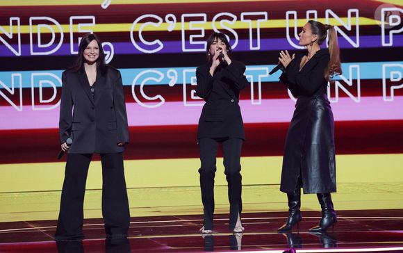 Exclusif - Anne Sila, Nolwenn Leroy et Vitaa - Enregistrement du concert "Nos voix pour toutes", au profit de La fondation des femmes, à l'Adidas Arena à Paris, diffusée le 11 décembre sur TMC
© Coadic Guirec-Cyril Moreau / Bestimage