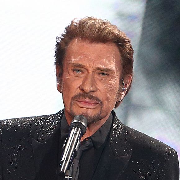 Exclusif - Johnny Hallyday - Enregistrement de l'émission Spécial Johnny Hallyday, "Johnny, la soirée événement", qui sera diffusée sur TF1 en prime-time le 20 décembre. 
JACOVIDES-MOREAU / BESTIMAGE