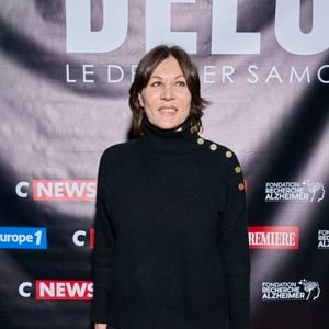 Mathilde Seigner au photocall de la soirée Ciné-concert symphonique "Alain Delon, le dernier Samouraï" au Palais des congrès à Paris le 8 novembre 2024 le jour de son anniversaire.
© Jacovides / Moreau / Bestimage