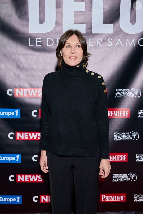 Mathilde Seigner au photocall de la soirée Ciné-concert symphonique "Alain Delon, le dernier Samouraï" au Palais des congrès à Paris le 8 novembre 2024 le jour de son anniversaire.
© Jacovides / Moreau / Bestimage