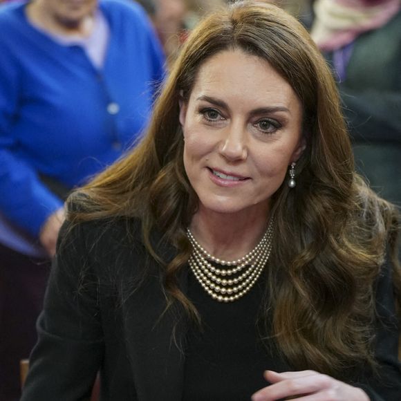 La princesse de Galles lors d'une cérémonie au Guildhall de Londres, pour commémorer la Journée de la mémoire de l'Holocauste et le 80e anniversaire de la libération d'Auschwitz-Birkenau. Lundi 27 janvier 2025. Londres, Royaume-Uni. Photo by Arthur Edwards/The Sun/PA Wire/ABACAPRESS.COM