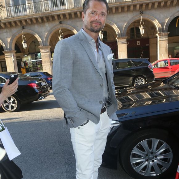 David Charvet - Arrivée des people au vernissage de l'exposition ''Christian Dior, couturier du rêve'' pour les 70 ans de la maison Christian Dior au Musée des Arts Décoratifs à Paris, le 3 juillet 2017. © CVS/Veeren/Bestimage