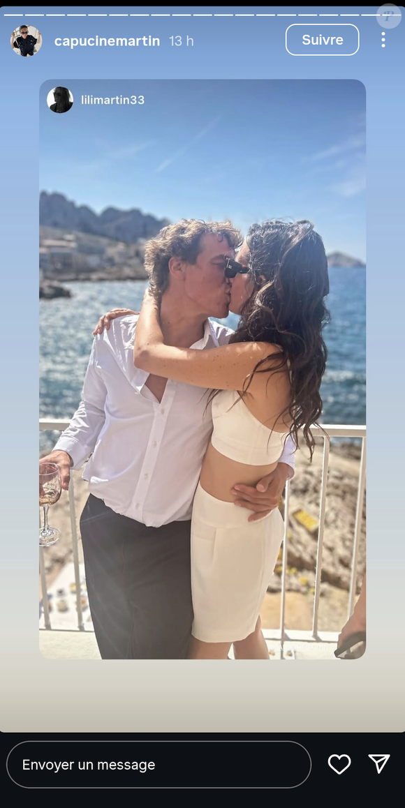 Capture d'écran Instagram