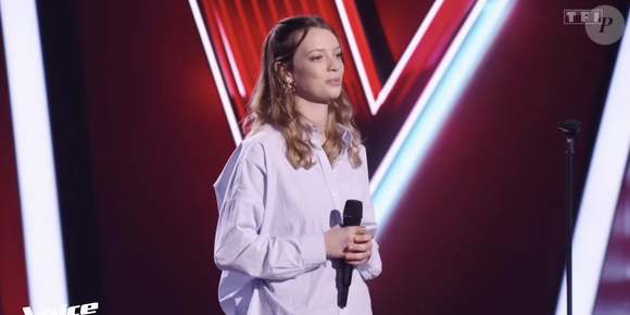 Alice dans l'émission "The Voice" TF1