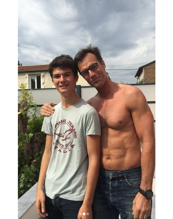 A propos de son fils Aïtor : "On lui a demandé de participer à des émissions de télé-réalité."
Sergio Temporelli et son fils Aïtor