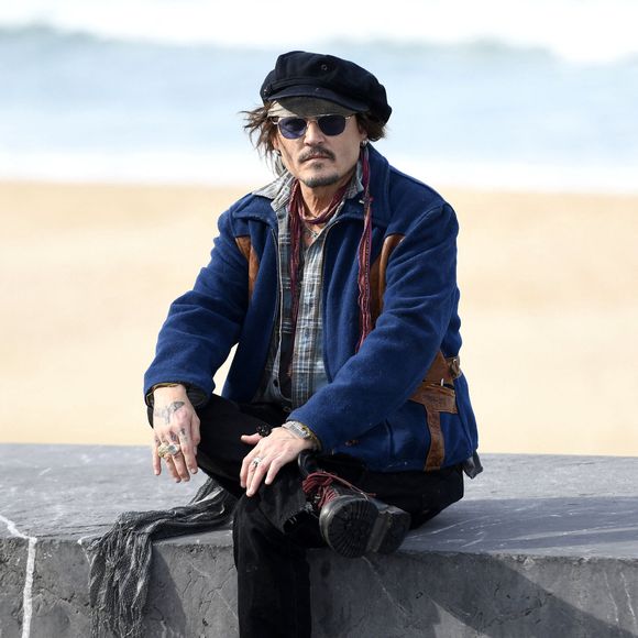 Photocall avec Johnny Depp pour la remise de son prix Donostia lors du 69ème festival international du film de San Sebastian (Saint Sebastien) le 22 septembre 2021.
Crédit : Action Press / Bestimage