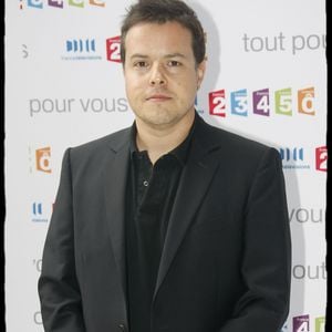 Nicolas Demorand à la conférence de presse du groupe France Télévisions, le 27 août 2009. © Alain Guizard / Bestimage