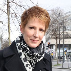Natacha Polony quitte les studios de RMC à Paris, France, le 5 février 2021. © Panoramic/Bestimage