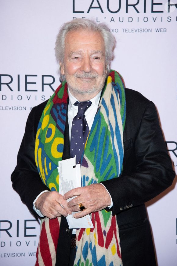 Pierre Arditi lors de la 29ème cérémonie des Lauriers de l'Audiovisuel au théâtre Marigny, à Paris, France, le 26 février 2024. Photo par Aurore Marechal/ABACAPRESS.COM