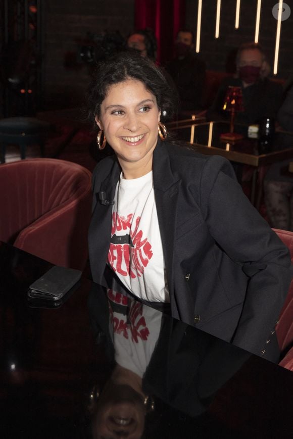 Exclusif - Apolline de Malherbe - Enregistrement de l'émission "On Est En Direct" (OEED), présentée par L.Ruquier et diffusée en direct le 15 mai 2021 sur France 2, avec pour invités :
Paris, le 15 mai 2021.
© Jack Tribeca / Bestimage