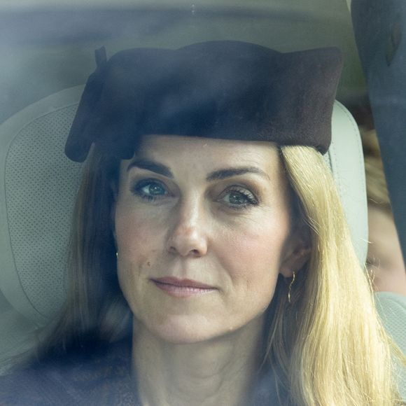 24 août 2025. La famille royale dont Kate Middleton assiste à la messe dominicale traditionnelle à Crathie Kirk, Crathie. (GOFF  / BESTIMAGE).