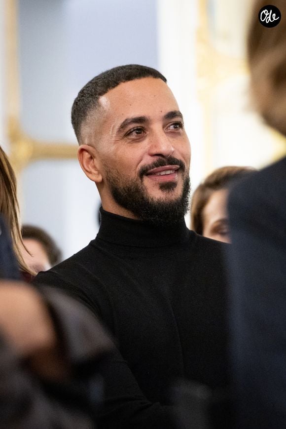 Slimane - Cérémonie de la remise de la médaille de chevalier de l'ordre des arts et des lettres à Alexandre Kirchhoff, PDG du label Capitol Music France par R.Dati au Ministère de la Culture à Paris le 9 janvier 2026.
© Cyril Moreau / Bestimage