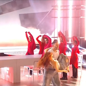 Adil Rami dans "Danse avec les stars' - capture d'écran TF1