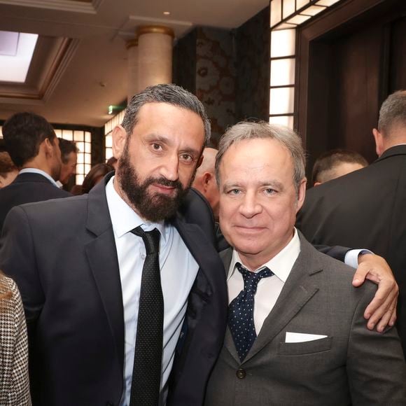 Exclusif - Cyril Hanouna, Fabien Lecoeuvre au déjeuner du Chinese Business Club, avec C.Hanouna comme invité d’honneur, à Paris, France, le 19 juin 2025. © Jack Tribeca/Bestimage