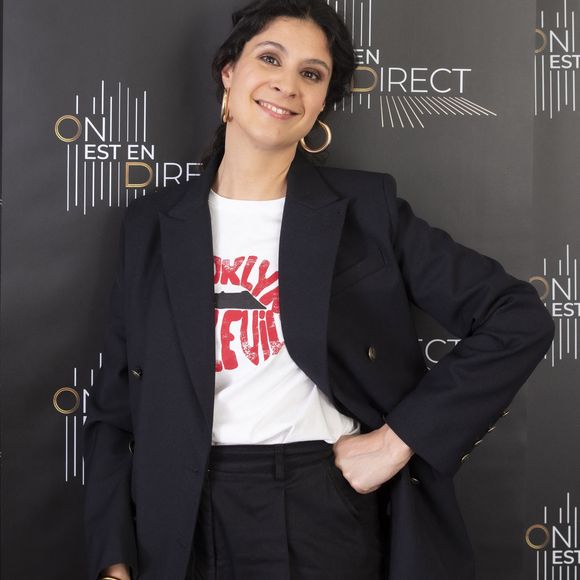 Exclusif - Apolline de Malherbe - Backstage de l'émission "On Est En Direct" (OEED), présentée par L.Ruquier et diffusée en direct le 15 mai 2021 sur France 2. Paris. Le 15 mai 2021.
© Jack Tribeca / Bestimage