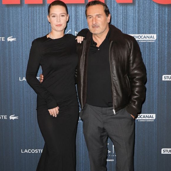 Adèle Exarchopoulos et Gilles Lellouche - Avant-première du film "Chien 51" au cinéma le Grand Rex à Paris le 13 octobre 2025. © Coadic Guirec/Bestimage