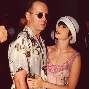 Marlene Willis, Bruce Willis Demi Moore. 1990 Photo by Alamy/ABACAPRESS.COM