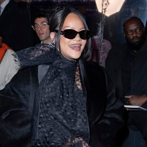Rihanna au défilé Dior "Collection Haute Couture Printemps/Eté 2026" lors de la Fashion Week de Paris (PFW), au musée Rodin, à Paris, France, le 26 janvier 2026. © Olivier Borde/Bestimage