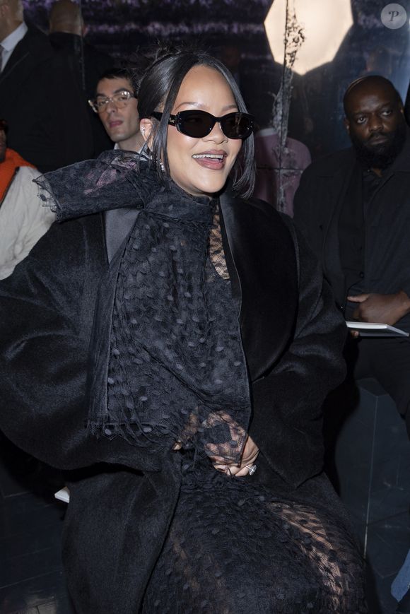 Rihanna au défilé Dior "Collection Haute Couture Printemps/Eté 2026" lors de la Fashion Week de Paris (PFW), au musée Rodin, à Paris, France, le 26 janvier 2026. © Olivier Borde/Bestimage