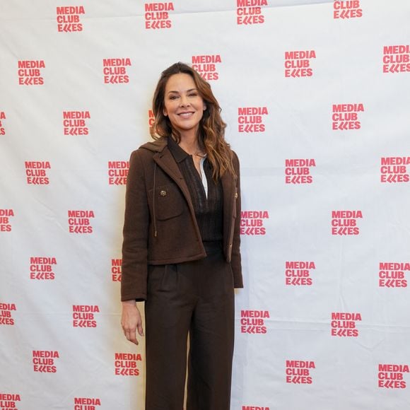 Mélissa Theuriau - Cérémonie des Trophées médiaClub'Elles 2026 dans les salons de l'Hôtel de Lassay le 4 février 2026.
© Anne-Sophie Guebey / Bestimage