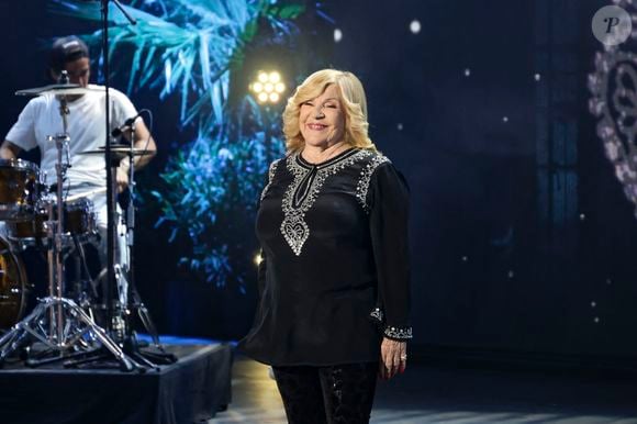 Exclusif - Nicoletta lors de l'enregistrement de l’émission La Grande Fête de Carcassonne, dans la Cité Médiévale de Carcassonne, France, le 24 juin 2025. © Jack Tribeca/Bestimage