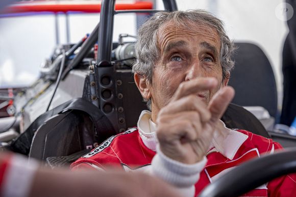 Alain Prost lors du Grand Prix de France Historique 2026, du 8 au 10 mai 2026 sur le Circuit Paul Ricard au Castellet, France