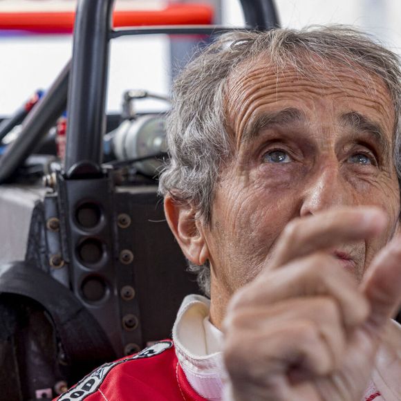 Alain Prost lors du Grand Prix de France Historique 2026, du 8 au 10 mai 2026 sur le Circuit Paul Ricard au Castellet, France