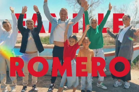 Famille Romero, l'une des familles de l'émission "Familles nombreuses, la vie en XXL" sur TF1.
