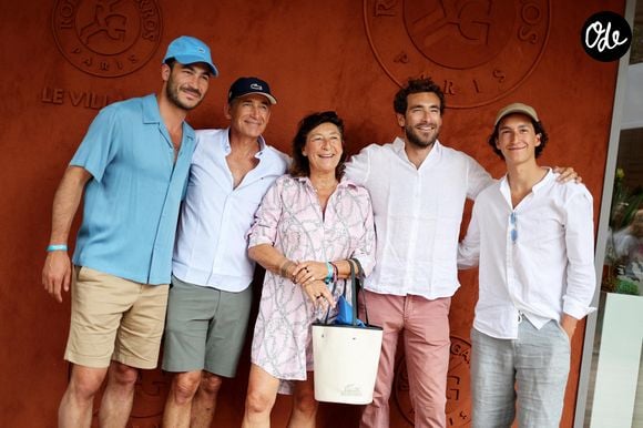 Olivier et Sandrine Kretz ont créé leur agence en 2007, rejoints par leurs quatre fils Martin, Valentin, Louis et Raphaël, avec une agence longtemps installée dans leur maison familiale de Boulogne-Billancourt.

La famille Kretz (série L'Agence sur TMC et Netflix) - Célébrités au Village lors des Internationaux de France de tennis de Roland Garros 2023 à Paris le 10 juin 2023. © Jacovides-Moreau/Bestimage