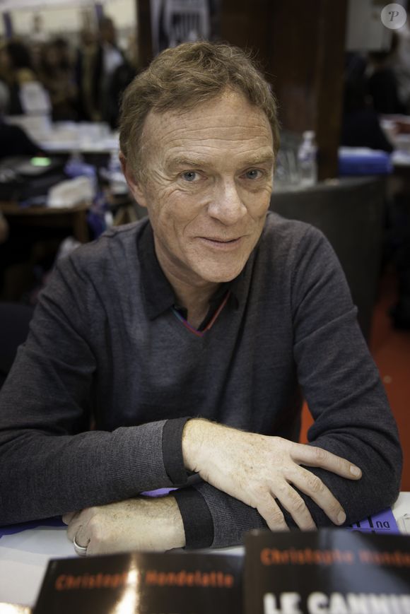 Christophe Hondelatte - Foire du Livre de Brive 2017, le 11 novembre 2017. © Frédéric Maligne/Bestimage